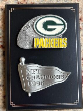 NFL Green Bay Packers Wall Plaque 1996 championships